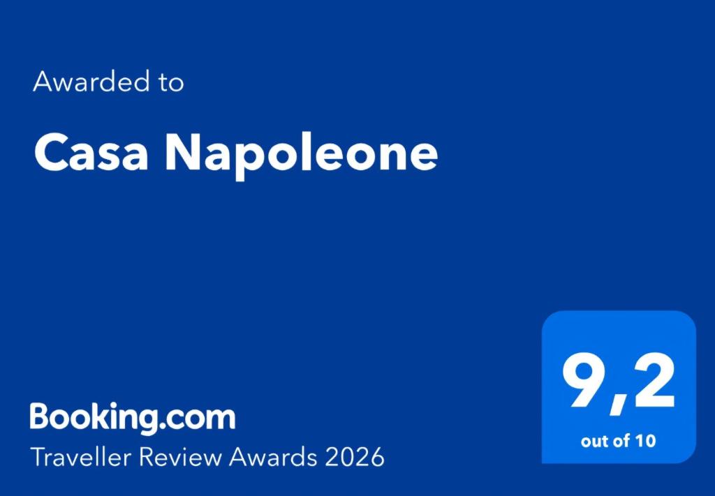 a screenshot of a cell phone with the text upgraded to csa napleton at Casa Napoleone in Sora