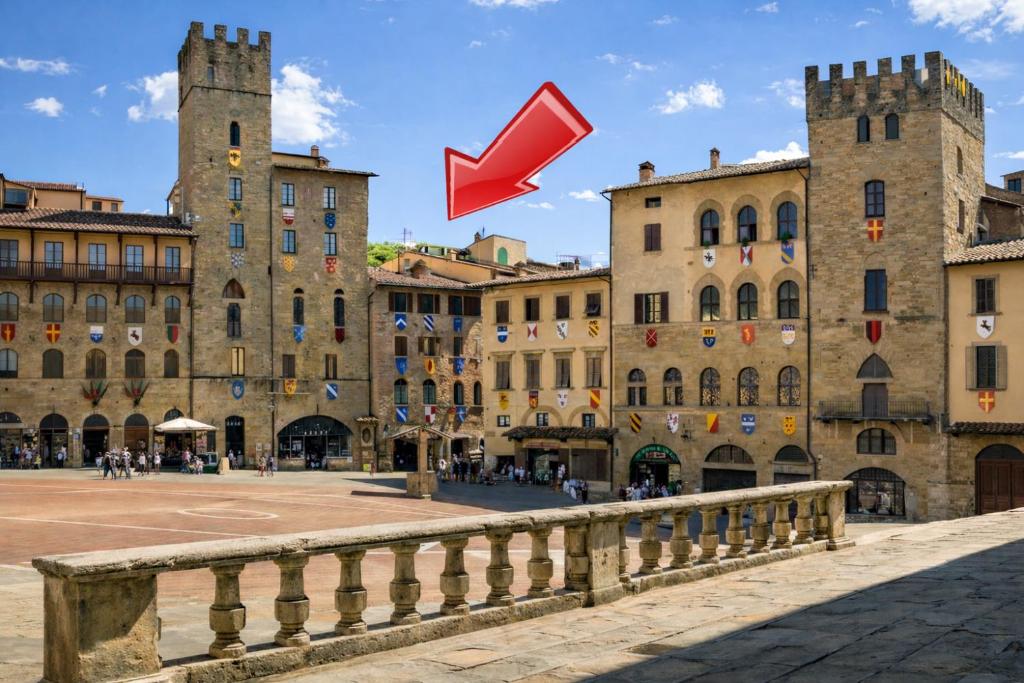 La Corte Del Re Suite & Rooms Arezzo - Junior Suite Met Uitzicht Op De Stad