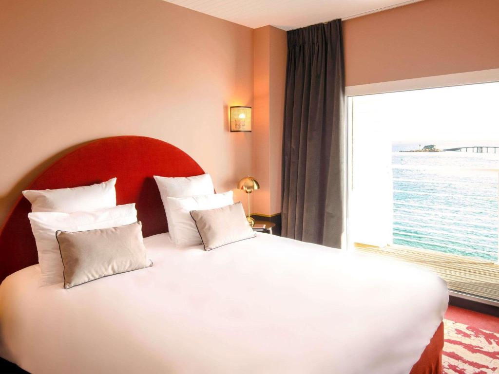 Hotel Mercure Roscoff Bord De Mer - Privilege Doppelzimmer Mit Balkon Und Meerblick