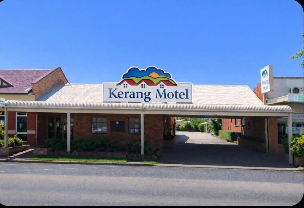 a rendering of a kenney motel sign on a building at Kerang Motel in Kerang