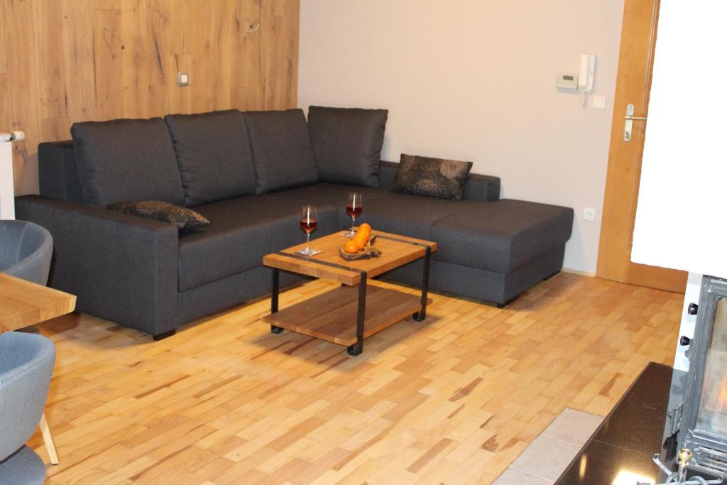 Posezení v ubytování Apartment Appohorje
