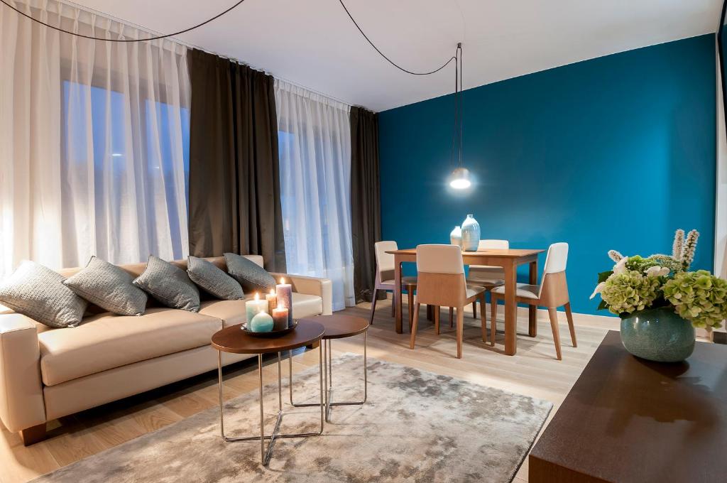 Posezení v ubytování Aparthotel Residence Agenda