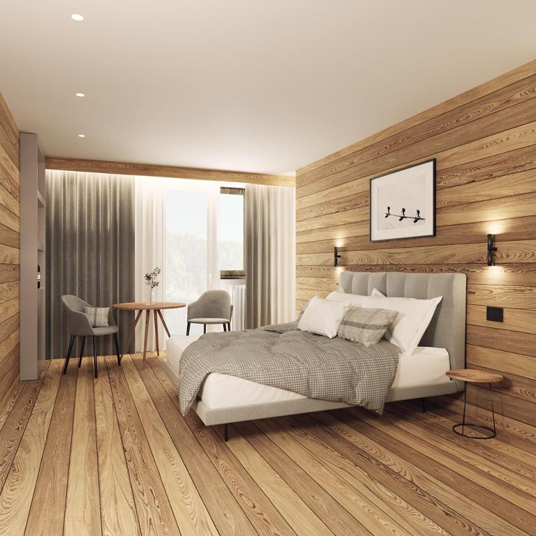 Hotel Relais Des Glaciers - Adults Only - Deluxe Tweepersoonskamer Met Balkon - Bijgebouw