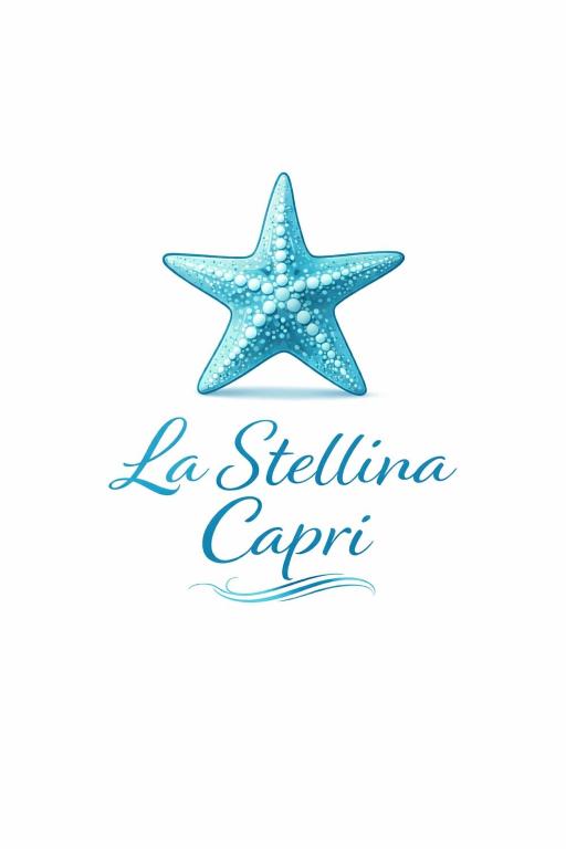 a starfish on a pink background with the words la stabilized carapa at La Stellina Capri in Capri