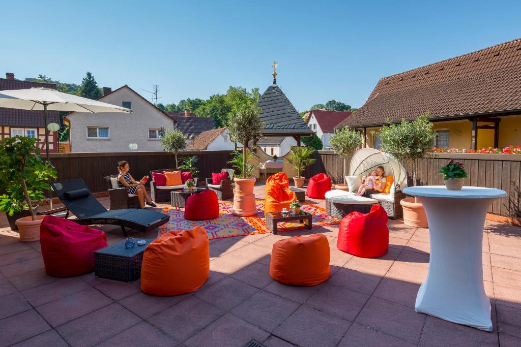 Posezení v ubytování Hotel Krone