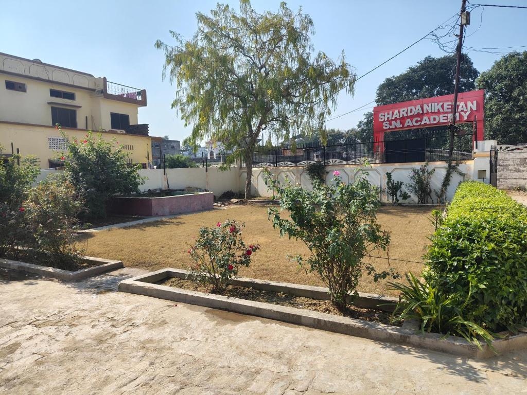 Private Garden and Entrance at Shakuntalum INN, Ayodhya