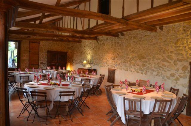 Restaurace v ubytování chambres d'hôtes N7