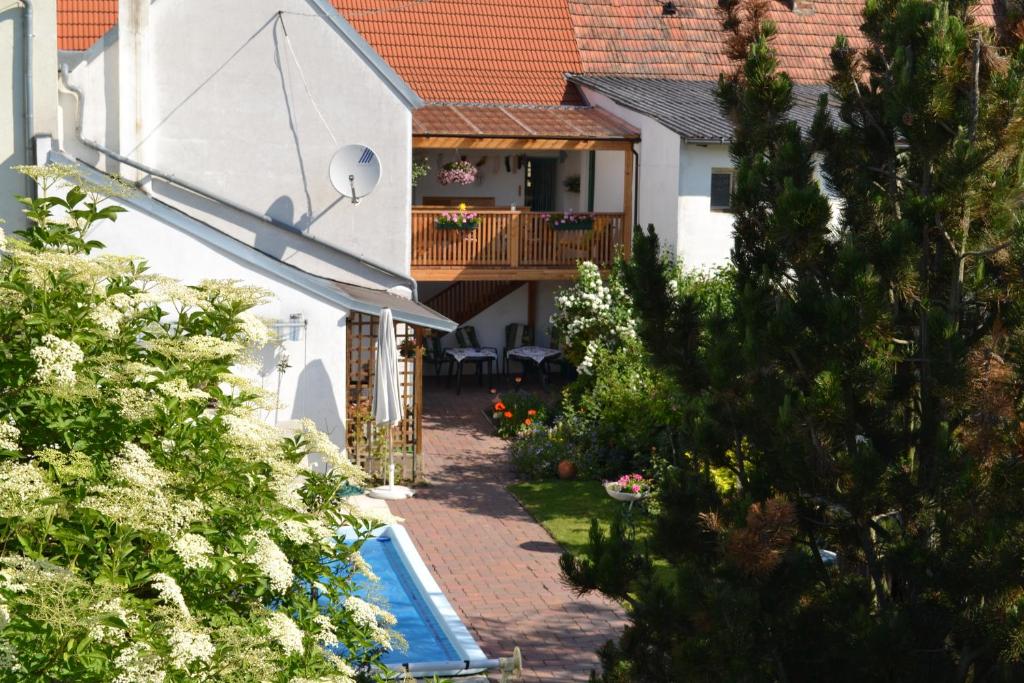 Zahrada ubytování Landhaus zum Siebenschläfer