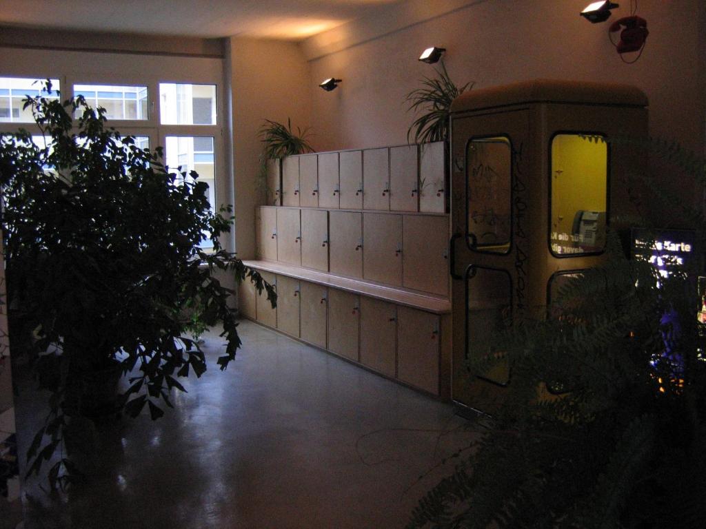 Kuchyň nebo kuchyňský kout v ubytování Hotel Transit Loft