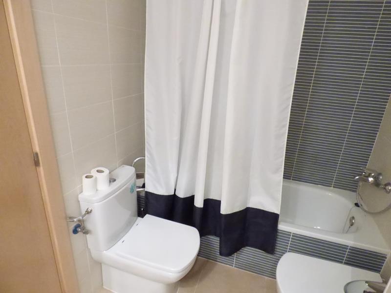 Koupelna v ubytování Apartamento Santa Fe