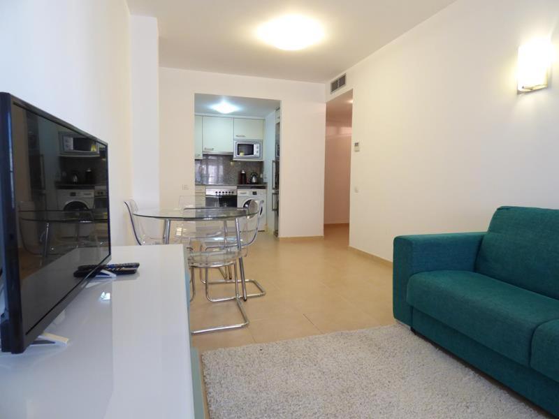 TV a/nebo společenská místnost v ubytování Apartamento Santa Fe