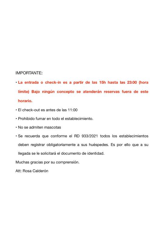 a screenshot of a page of a document at Pensión Corona in Zaragoza