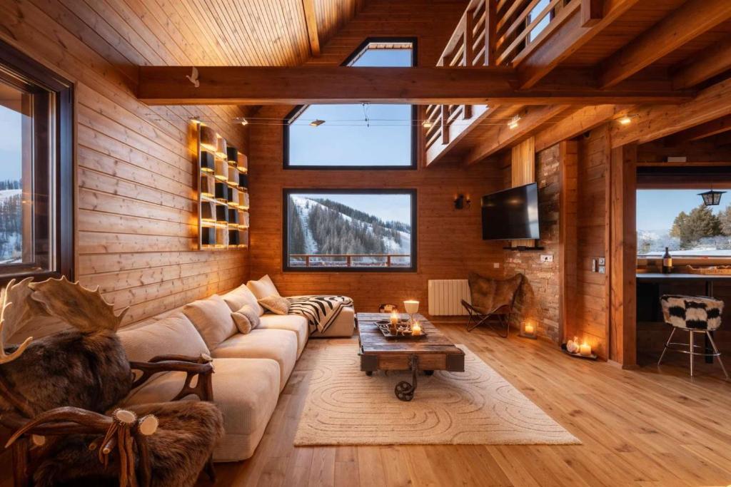 Chalet Massada # Luxe, Piscine & Jacuzzi - Vue Panoramique - Valberg