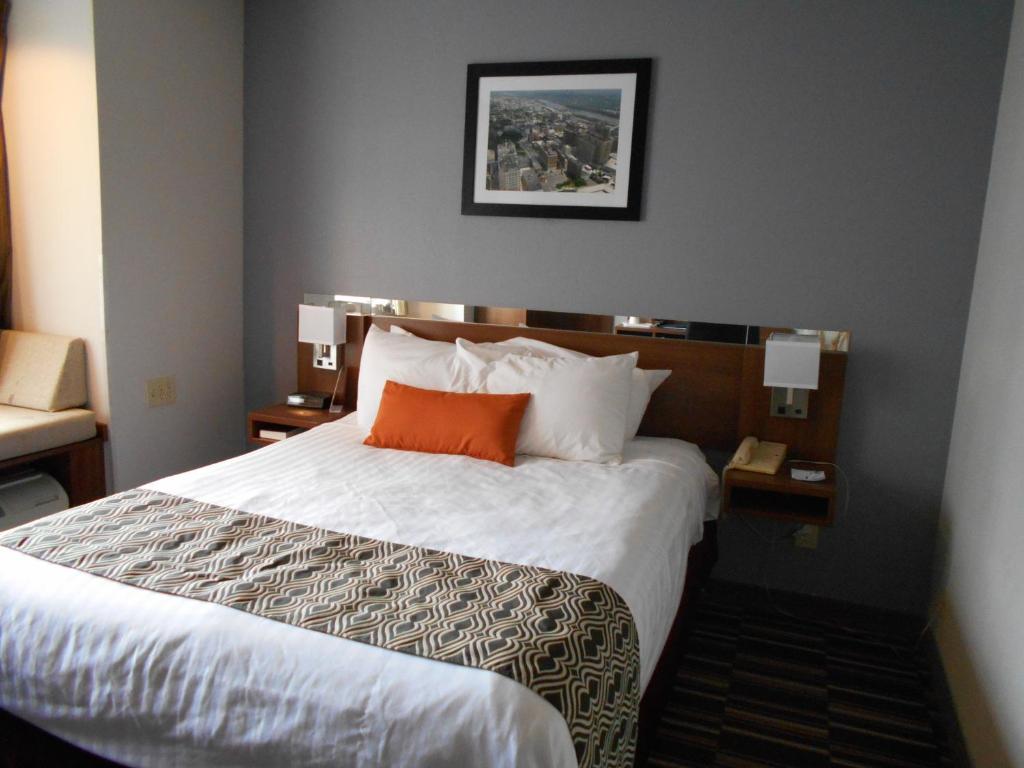 Postel nebo postele na pokoji v ubytování Microtel Inn by Wyndham - Albany Airport