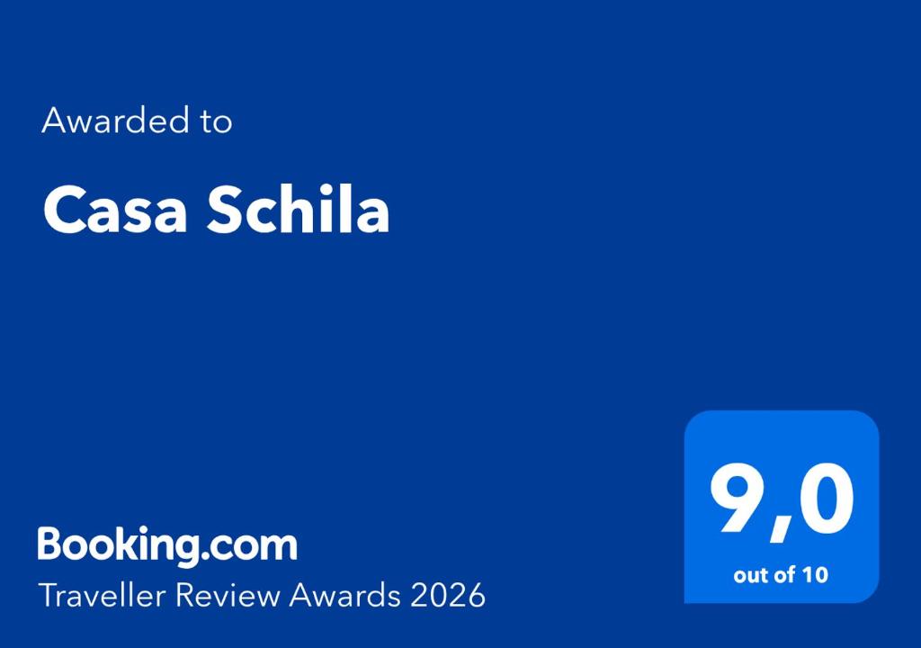 a blue square with the words csa scholla on it at Casa Schila in Tavernes de Valldigna