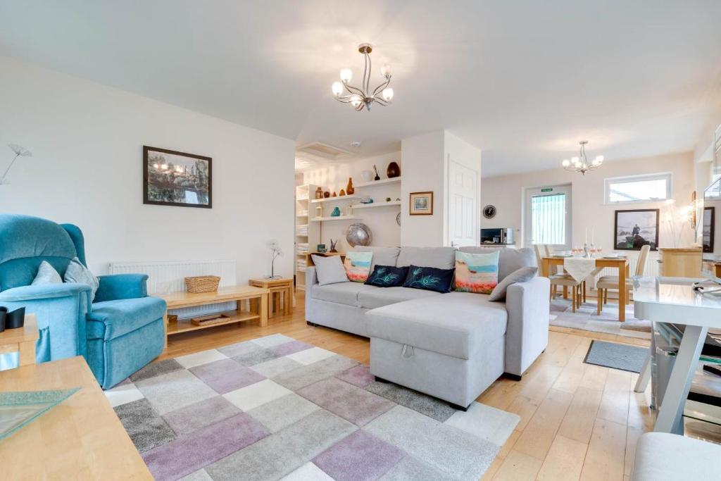 a living room with a couch and a table at 1 Bed in Belford oc-nb677 in Belford