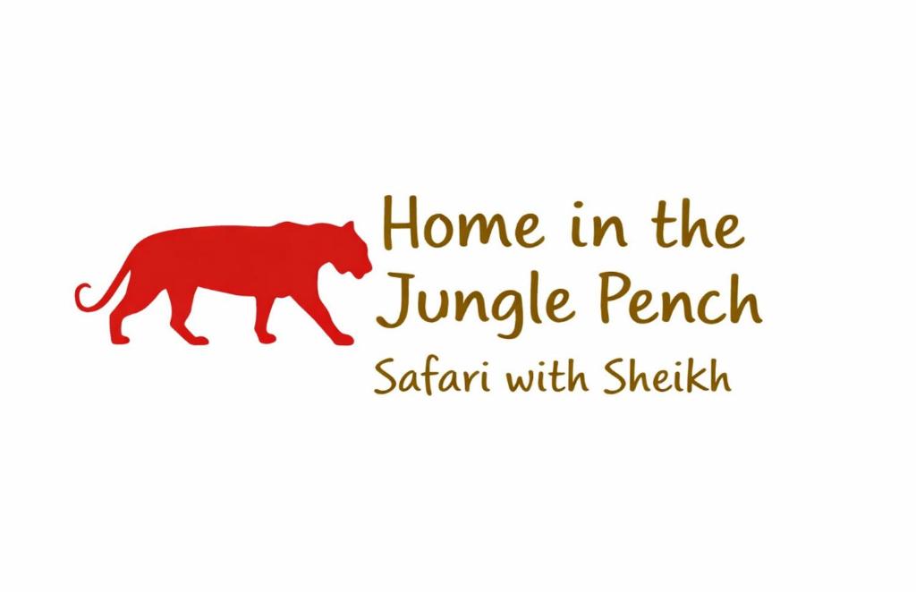 home in the jungle peach safari with shakhtar sign at Home in the Jungle Pench in Seonī