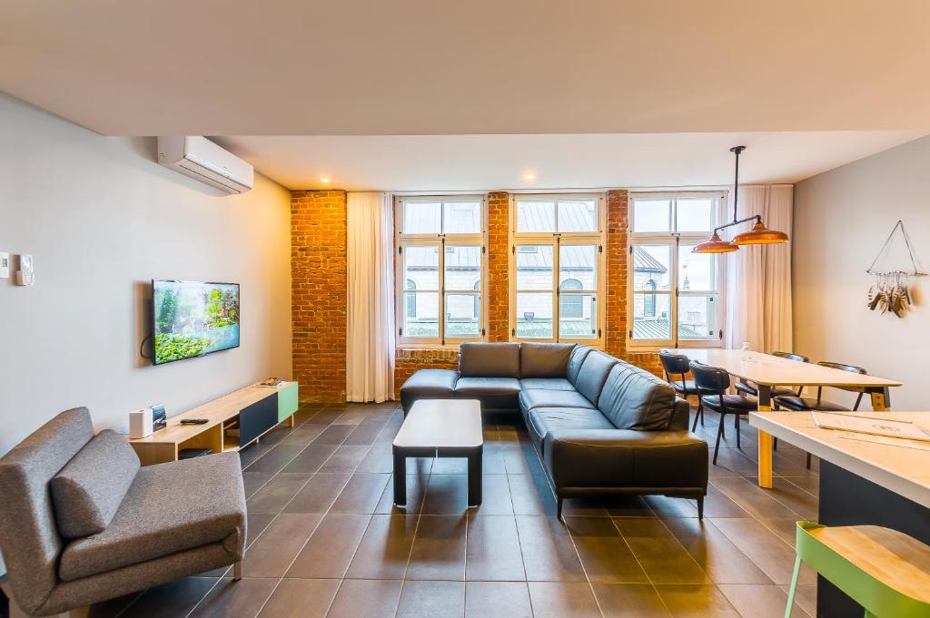 Les Lofts du Trésor - Par Les Lofts Vieux-Québec - Apartamento De 2 Quartos Com Vista Cidade T301