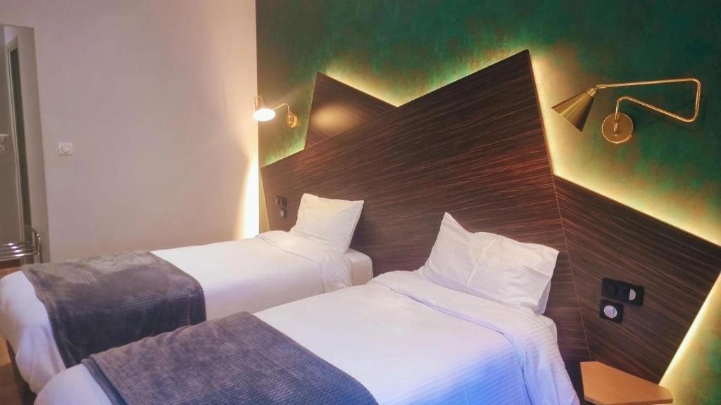 Hôtel Le Lons - Chambre Lits Jumeaux