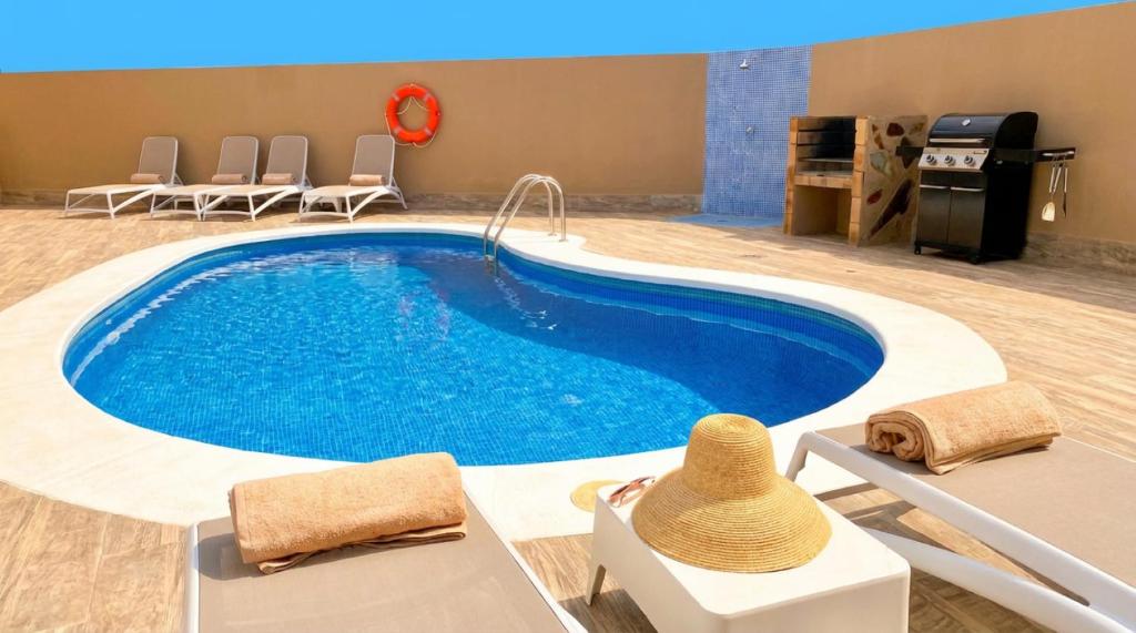 Luxury Villa Teno private heated pool Free Car except Christmas