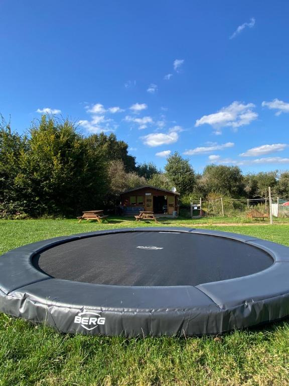Large Safari Tent with Terrace on Nature Campground in France
