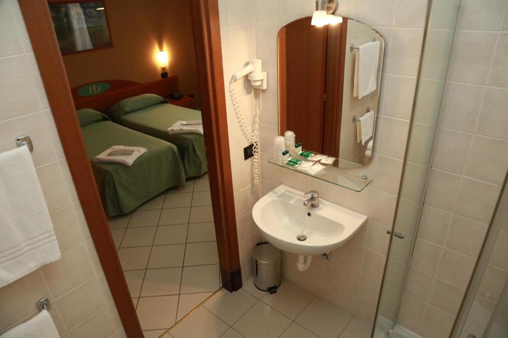 Kúpeľňa v ubytovaní Hotel Dorè