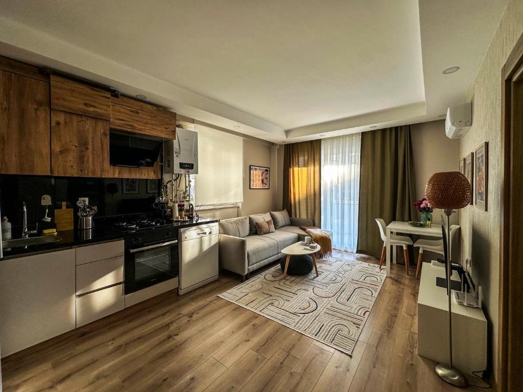 فضای داخلی Smartly Designed Cozy 1BR Apartment در آنتالیا - تصویر ۳