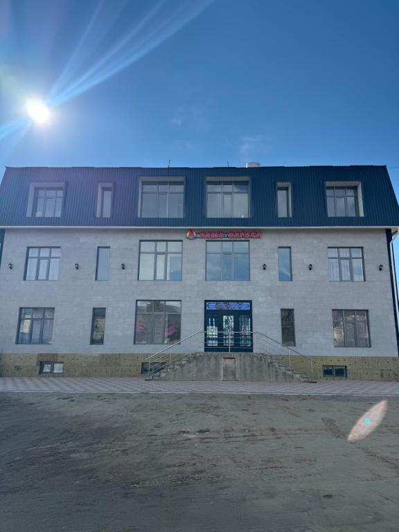 Bygningen som pensionatet ligger i