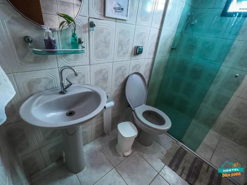 hostel Bike Point Caraguatatuba - 双人间