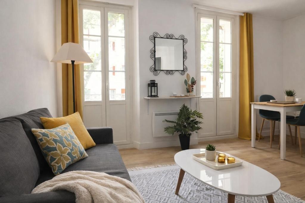 Le Mitre - 43m2 clim et balcon à 200m des plages - Hizvo