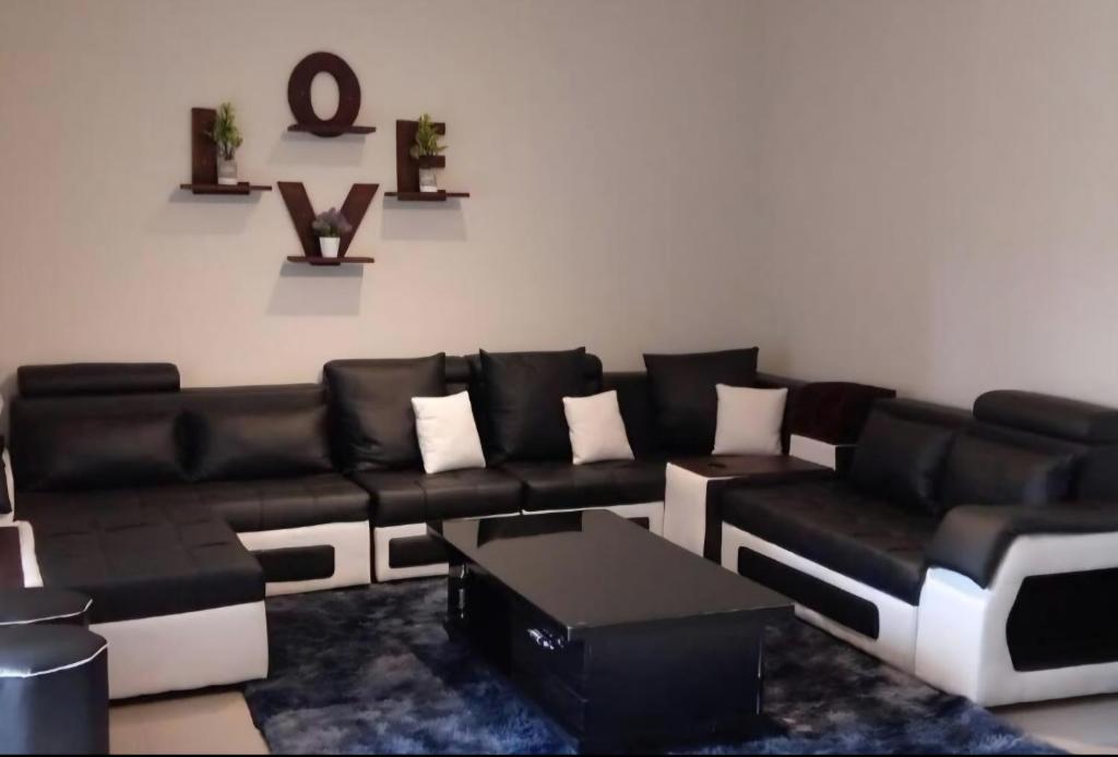 Zona d'estar a Spacious Zamtel flat