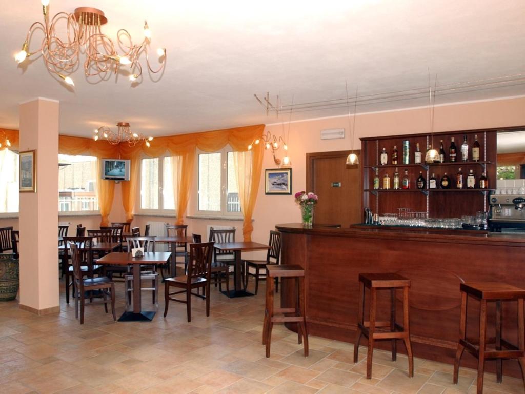 Lounge nebo bar v ubytování Hotel Agata