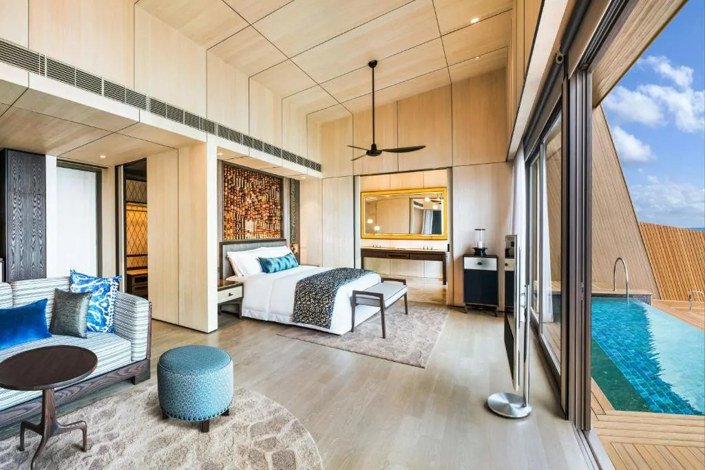 Overwater Villa with Pool, 1 Bedroom Villa, 1 King, Sofa bed