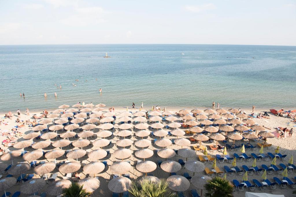 Nespecifikovaný výhled na moře nebo výhled na moře při pohledu z hotelu