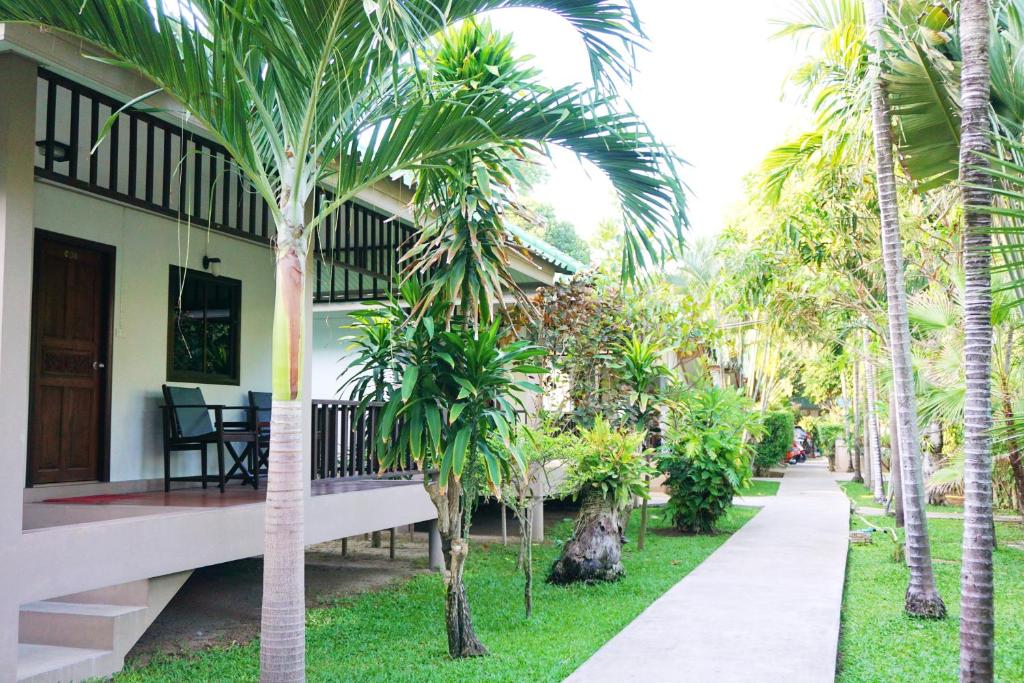 Zahrada ubytování Lamai Inn 99 Bungalows