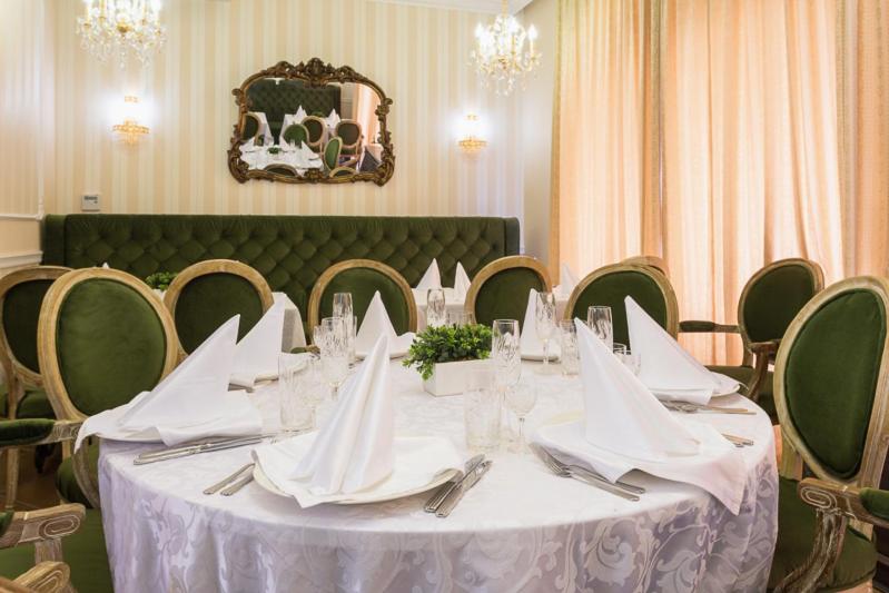 A restaurant or other place to eat at Therma Palace - All inclusive & Private Beach & Free Parking