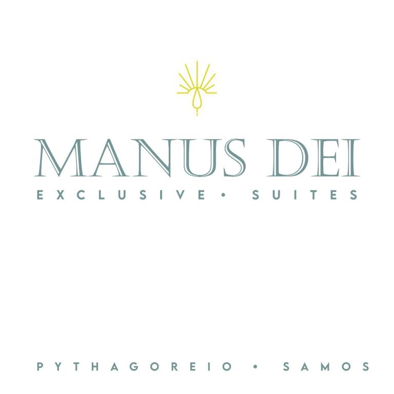 a logo for a chiropractic clinic at Manus Dei Exclusive Suites in Pythagoreio