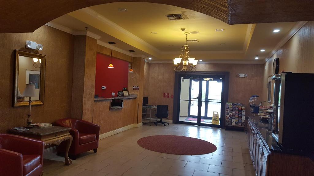 Kuchyň nebo kuchyňský kout v ubytování Reddy Hotel