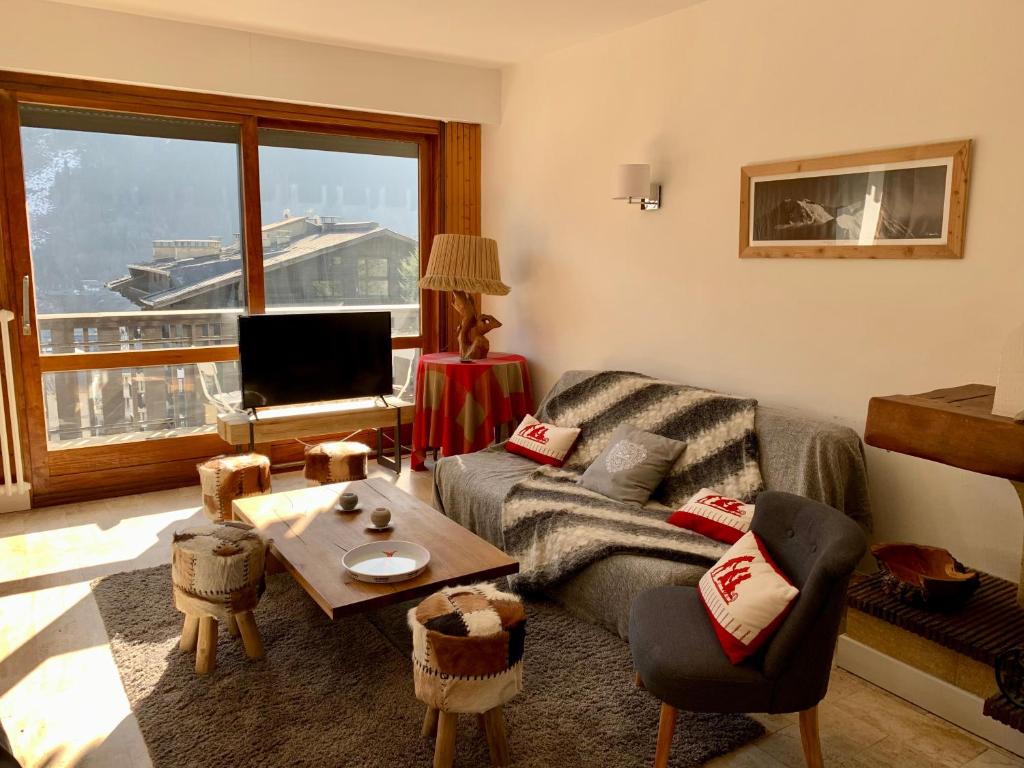 Superbe T3- Vue Mont-Blanc- Au pied du Brévent- Chamonix