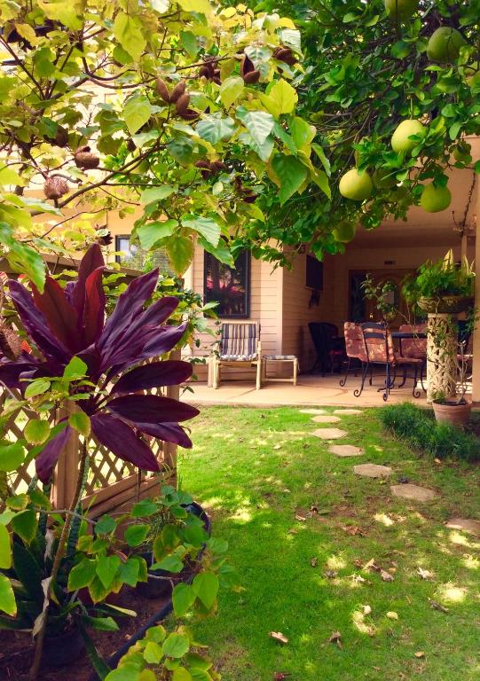 Zahrada ubytování Nona Lani Cottages