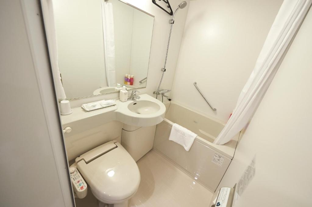 Koupelna v ubytování Sotetsu Fresa Inn Ginza-Nanachome