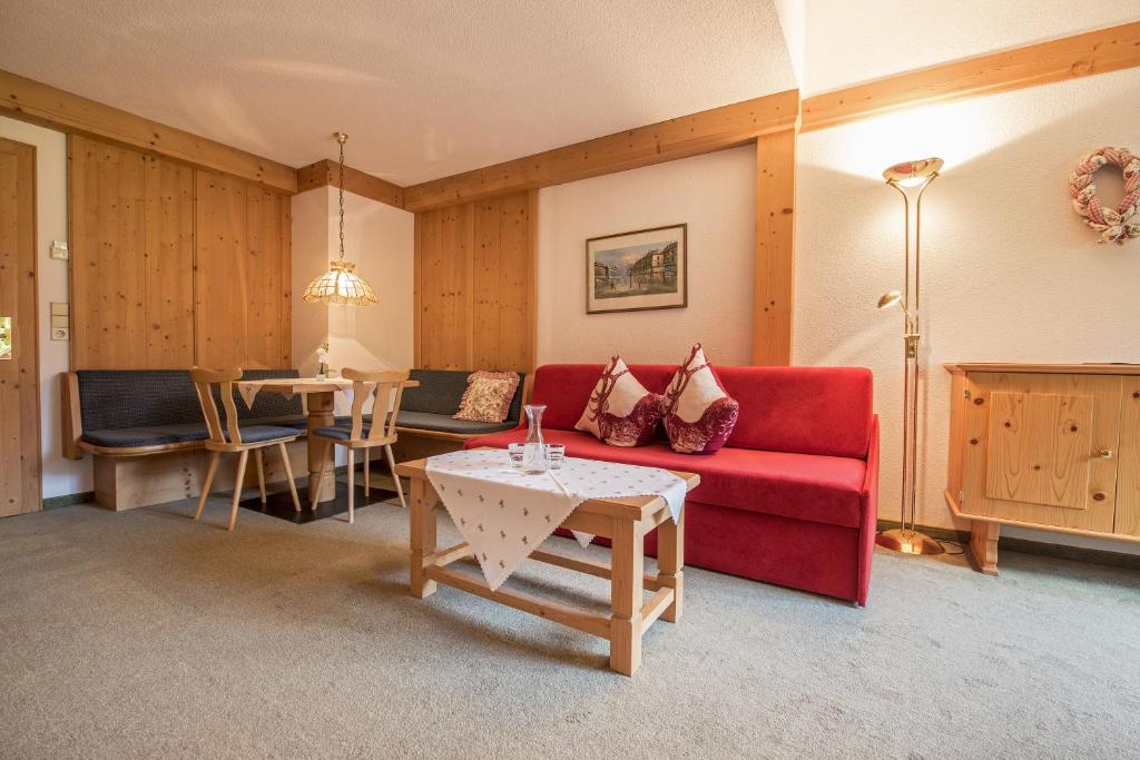 Posezení v ubytování Landhotel Älpili
