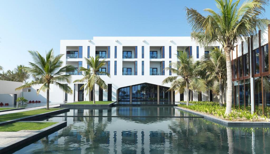 Bazén v ubytování Al Baleed Resort Salalah by Anantara nebo v jeho okolí