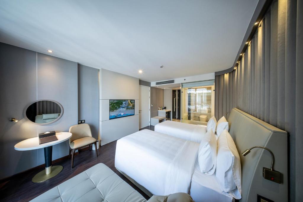 Phòng Deluxe 2 Giường Đơn Nhìn Ra Vườn