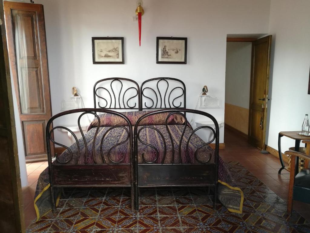 Posezení v ubytování La Locanda del Barbablù