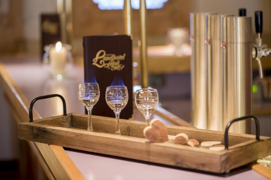 Nápoje v ubytování Landhotel Älpili