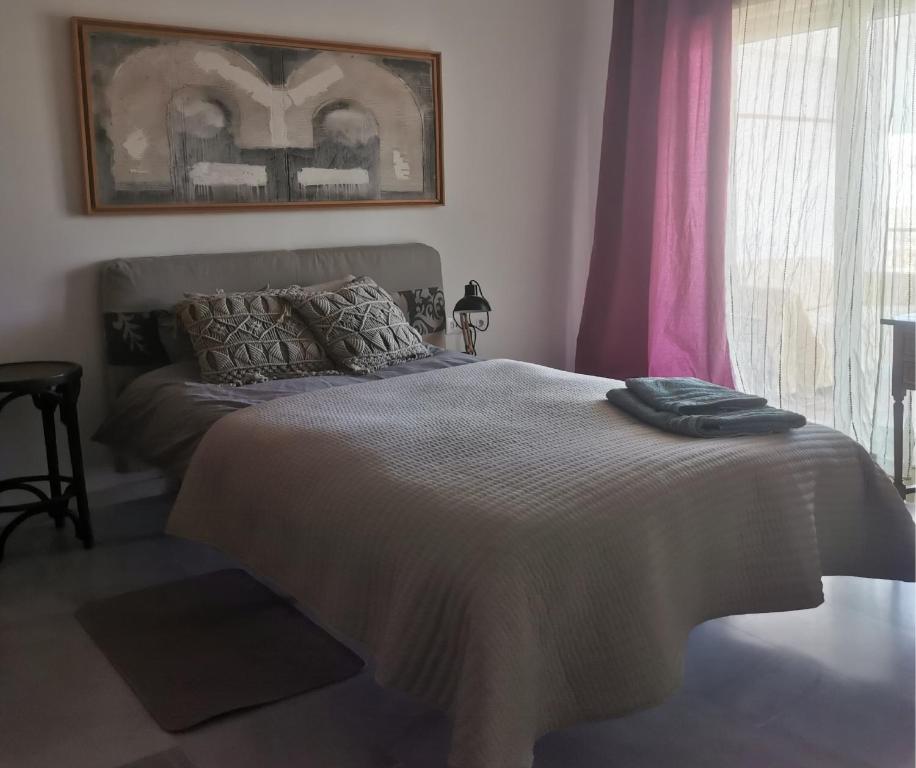 Habitación individual con terraza y vistas