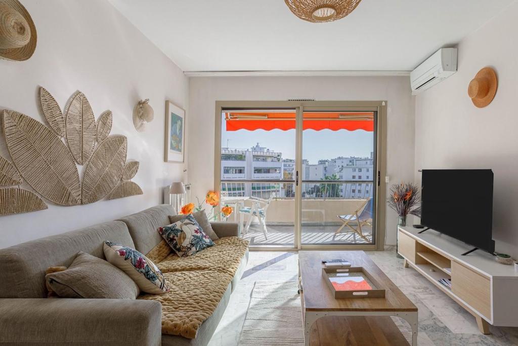 5ème Ciel - Balcon, calme, proche plage, clim