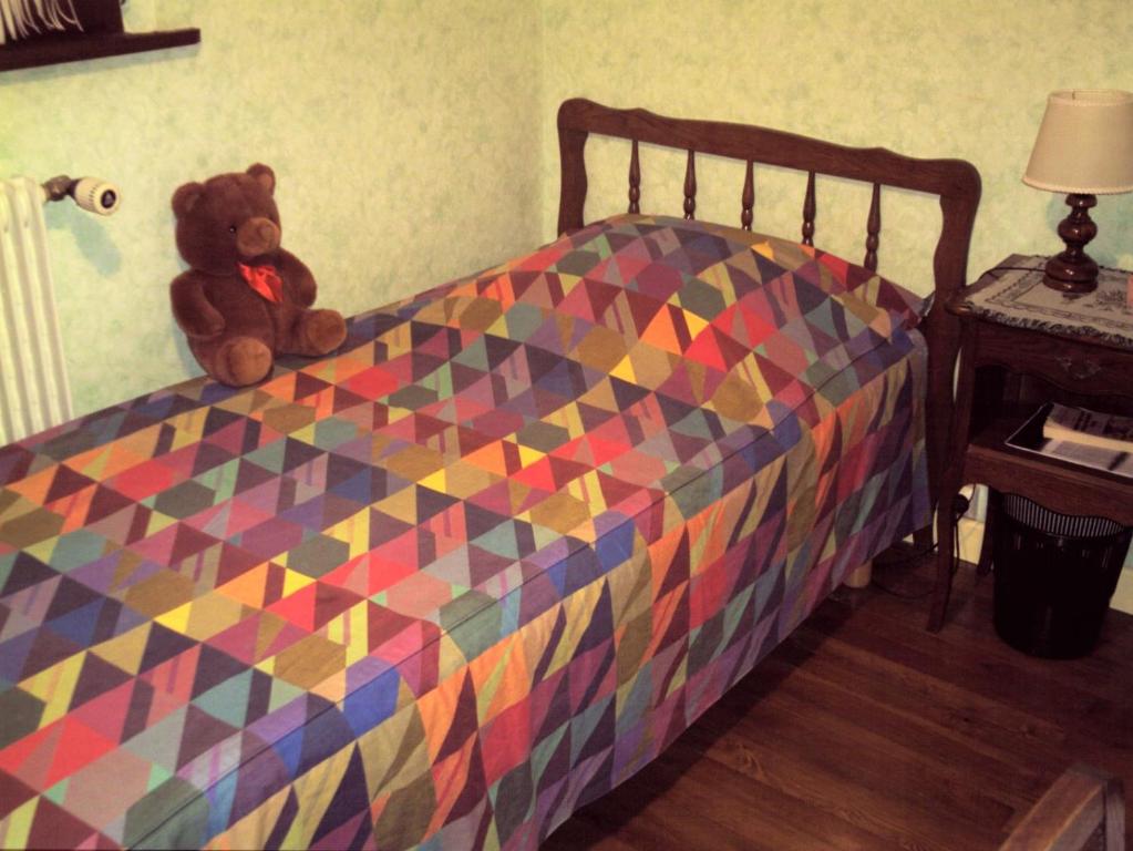 Postel nebo postele na pokoji v ubytování Chambres d'hôtes et Gîte chez Martine