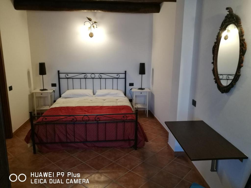 Postel nebo postele na pokoji v ubytování Agriturismo Davide